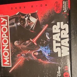 NIB unopened Star Wars Monopoly Dark side. 8+ 2-6 players